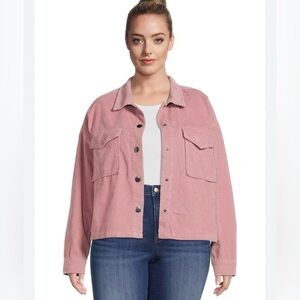 Celebrity Pink Women's Blush Corduroy Jacket